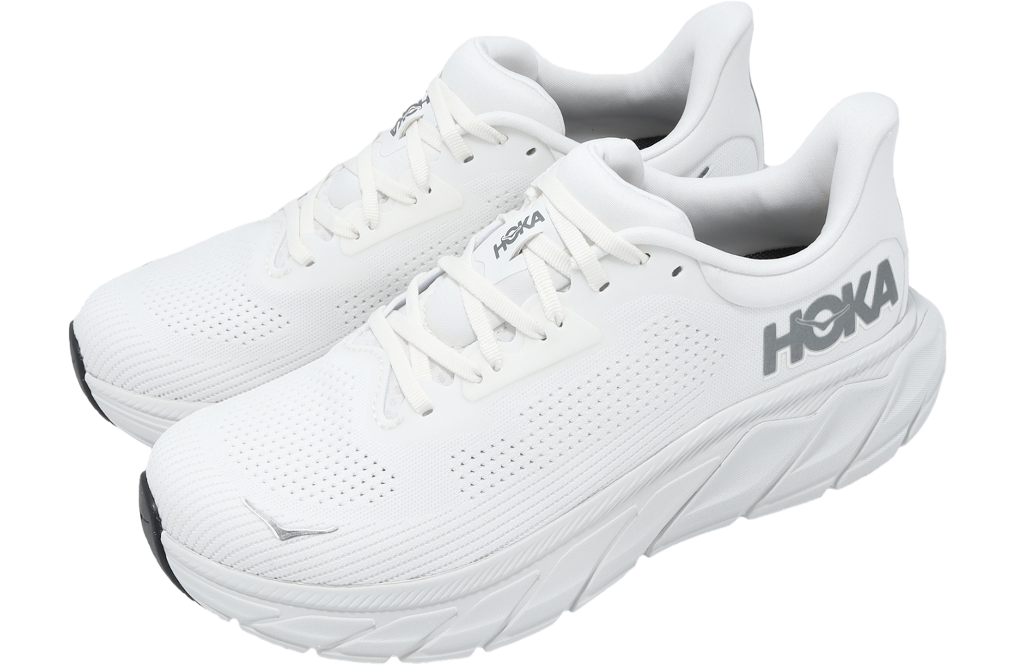 Hoka Arahi 7 2E Wide Champagne White / Velvet White