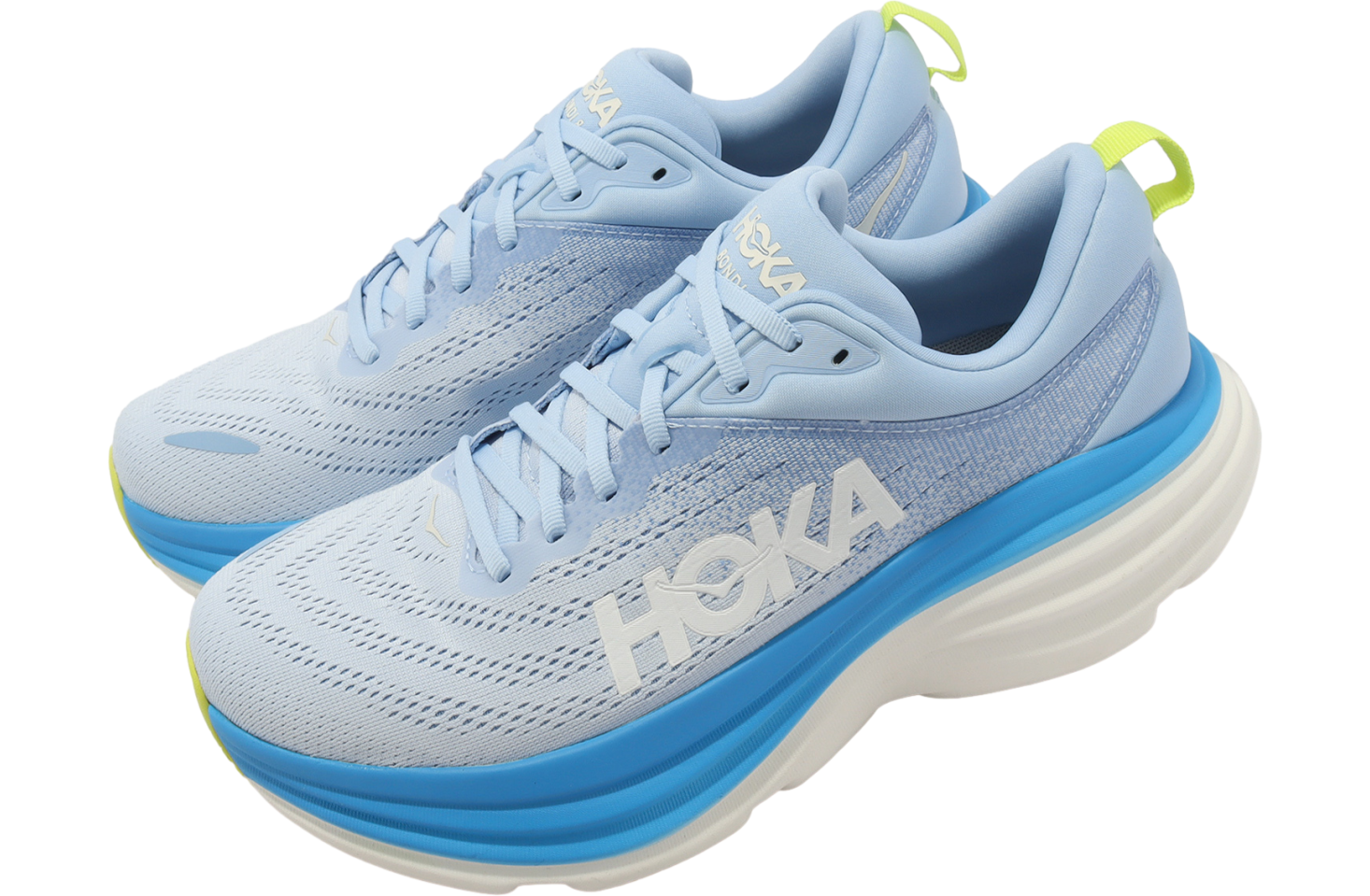 Hoka Bondi 8 2E Wide Airy Blue / Diva Blue