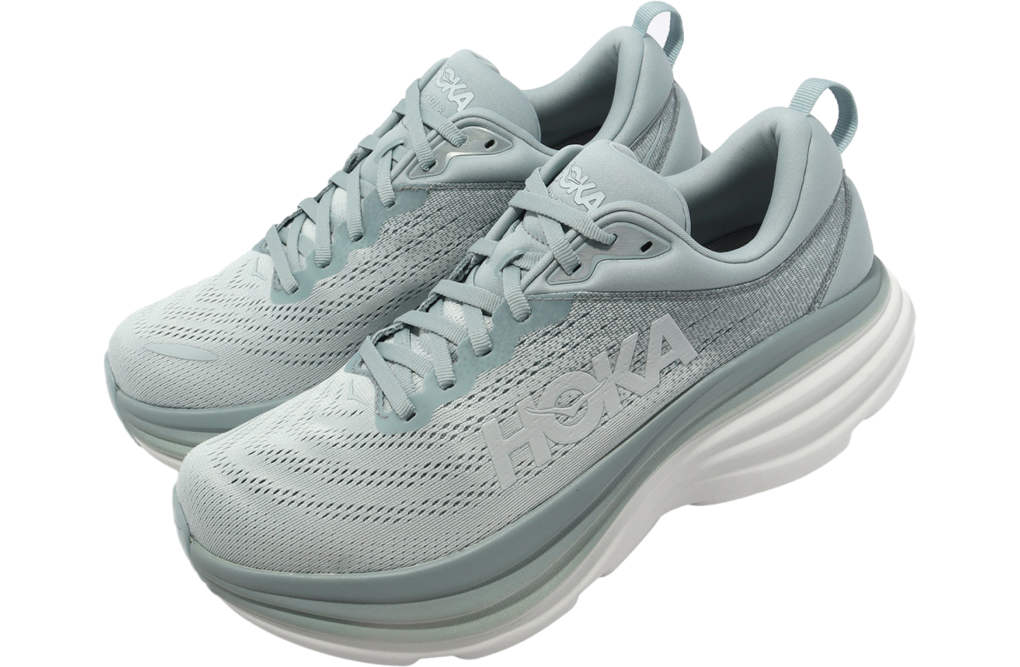 Hoka Bondi 8 Cloud Blue / Ice Flow