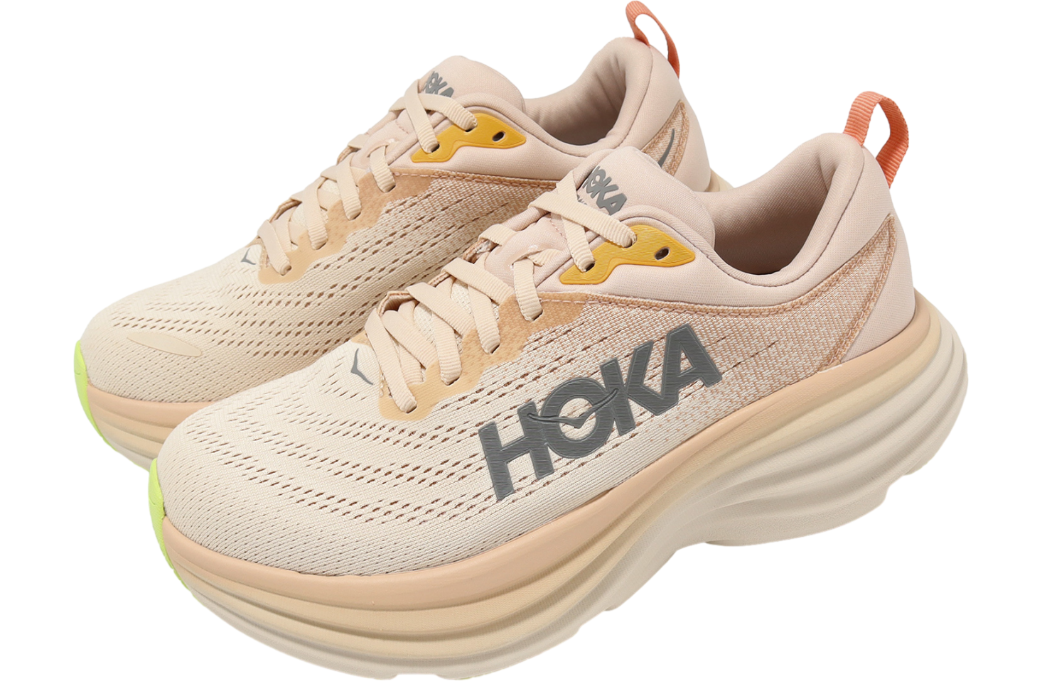 Hoka Bondi 8 D Wide WMNS Cream / Vanilla