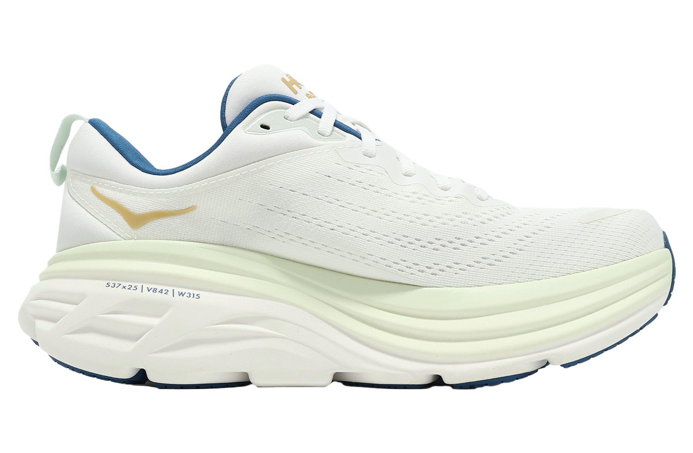 Hoka Bondi 8 Frost / Gold