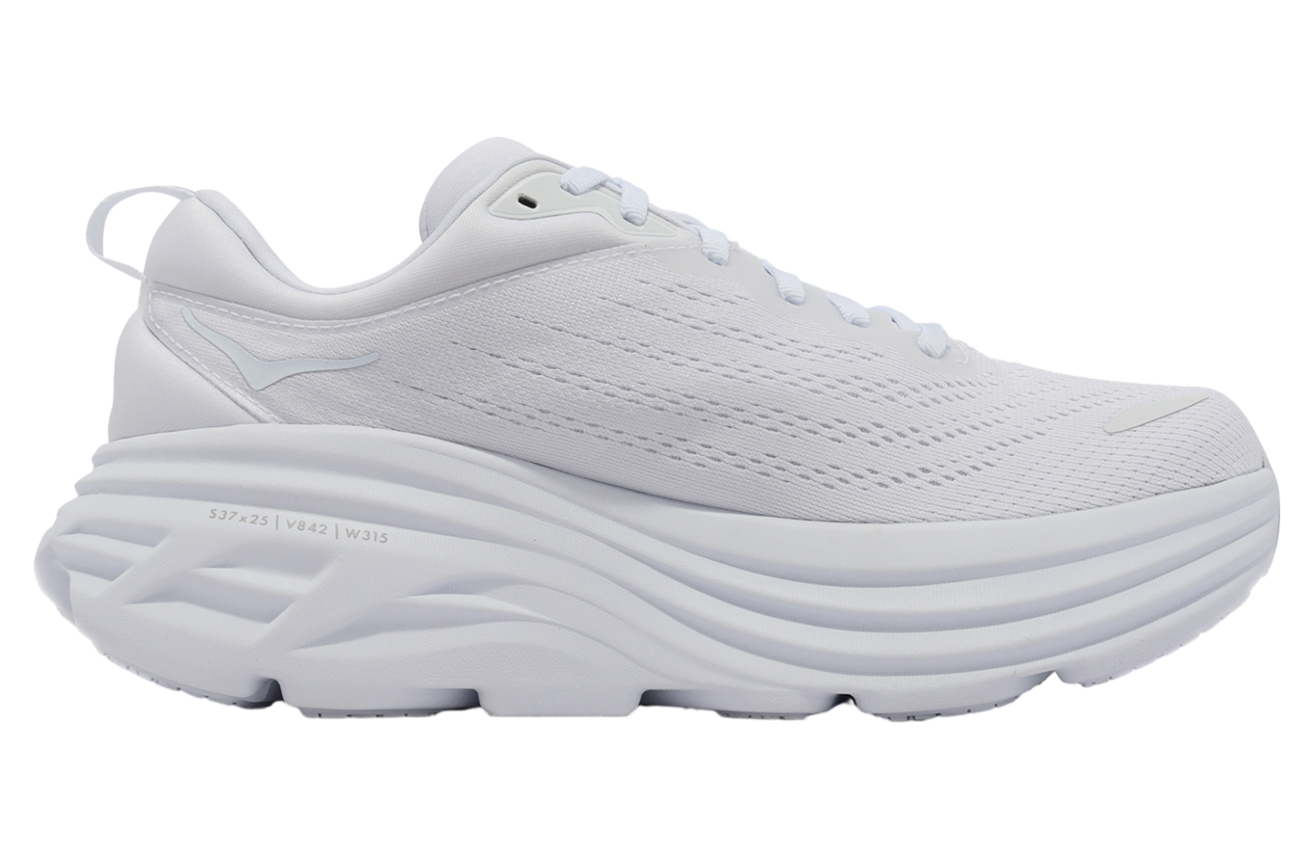 Hoka Bondi 8 White