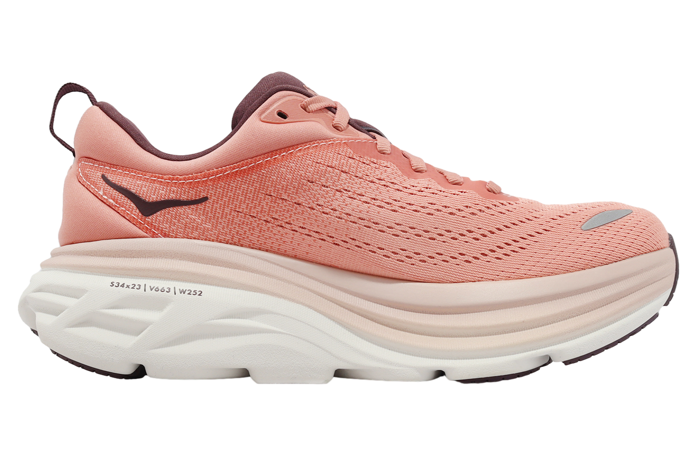 Hoka Bondi 8 WMNS Earthenware / Pink Clay