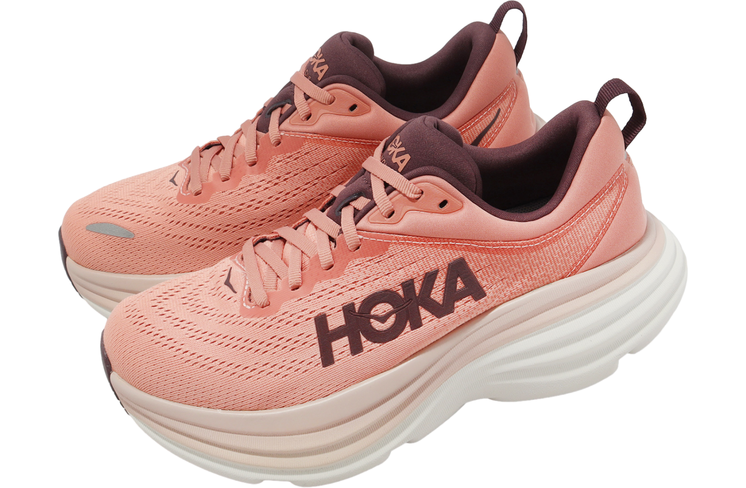Hoka Bondi 8 WMNS Earthenware / Pink Clay