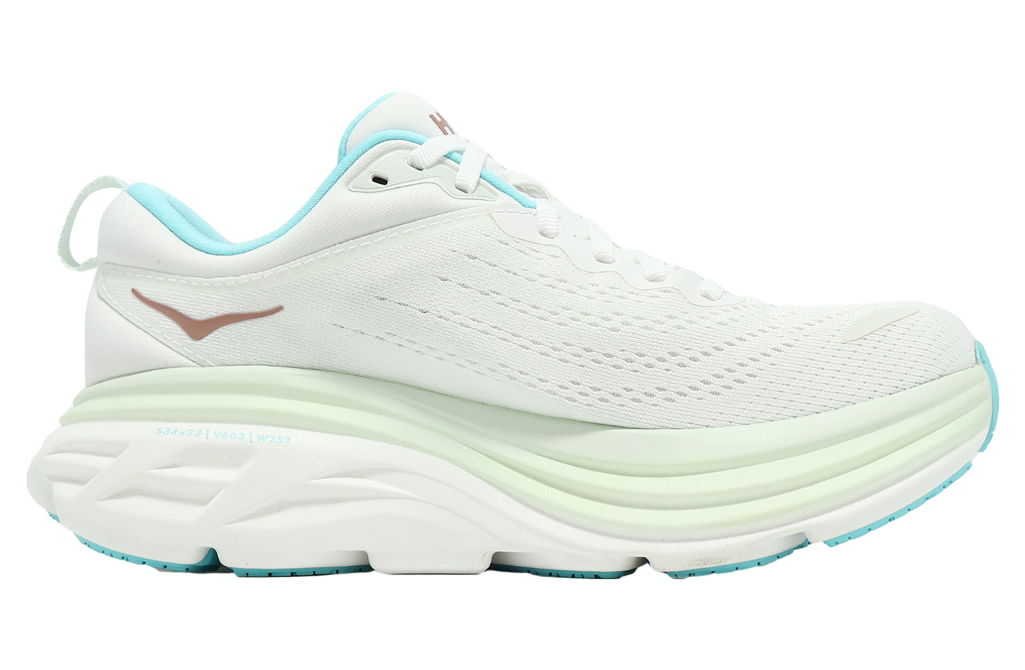 Hoka Bondi 8 WMNS Frost / Rose Gold