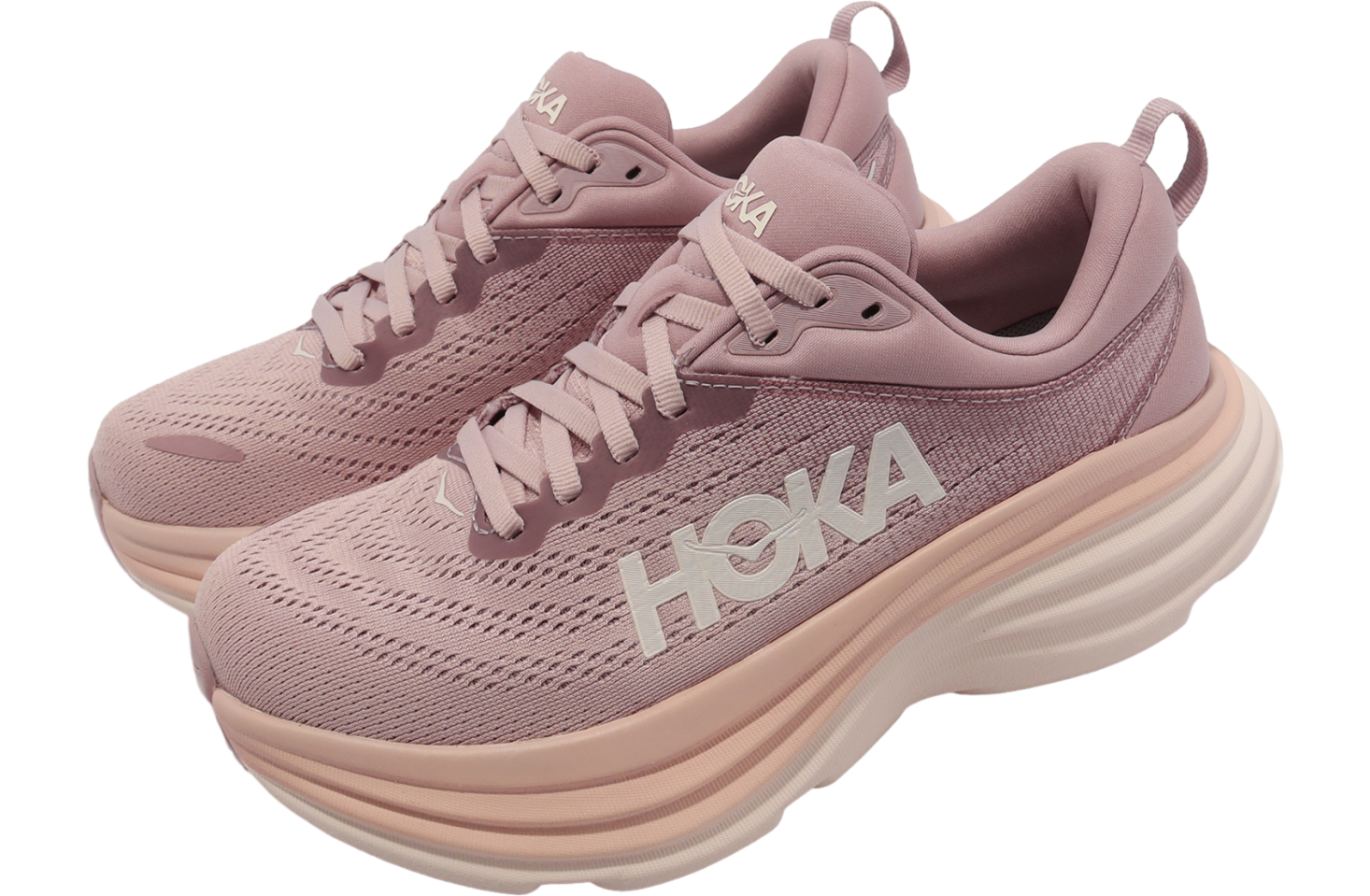 HOKA ONEONE BONDI 8 Pale Mauve スニーカー HOKA ONE ONE W Bondi 8 | Pale Mauve/Peach Whip | Canoe Club