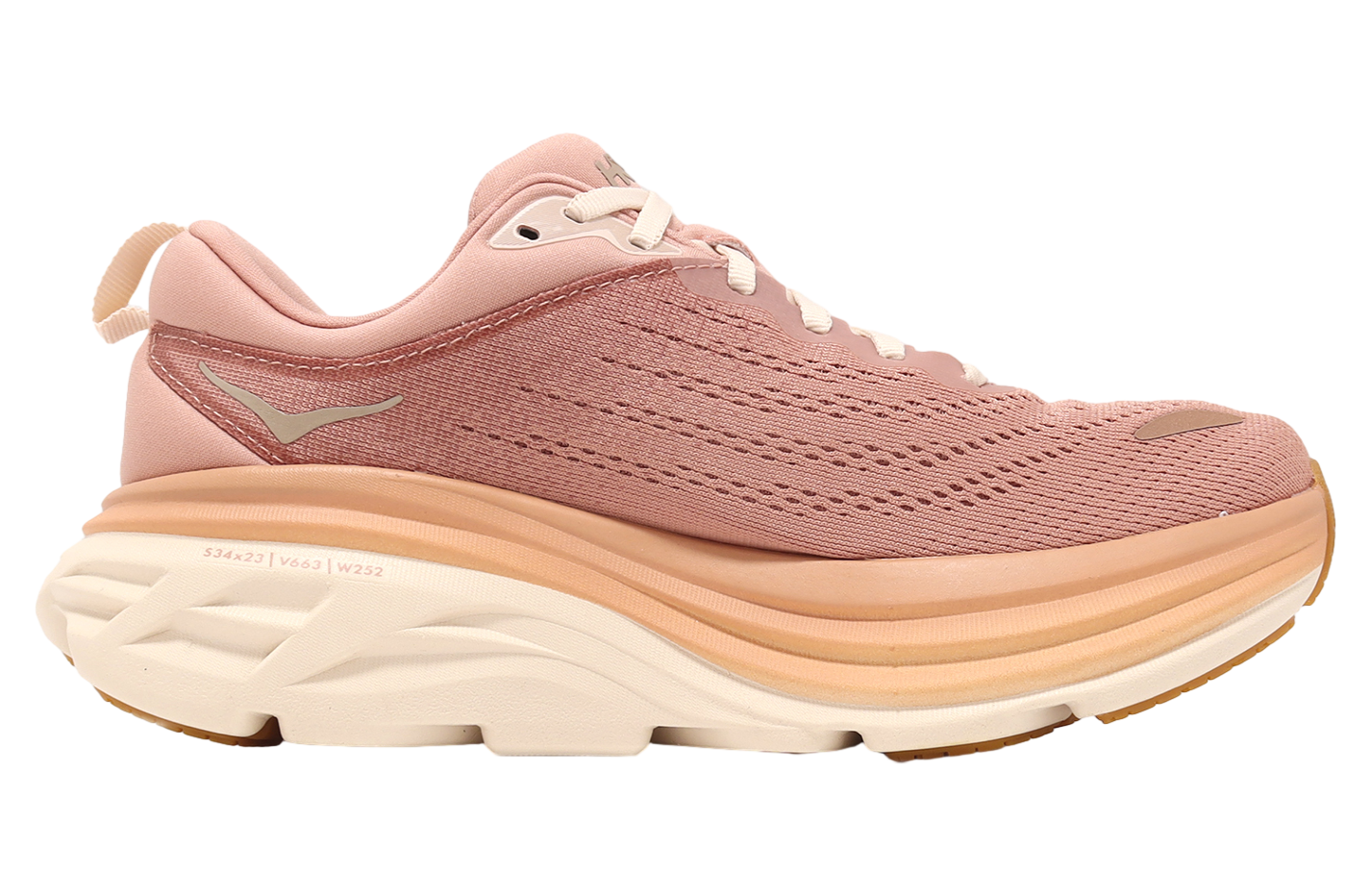 Hoka Bondi 8 WMNS Sandstone / Cream