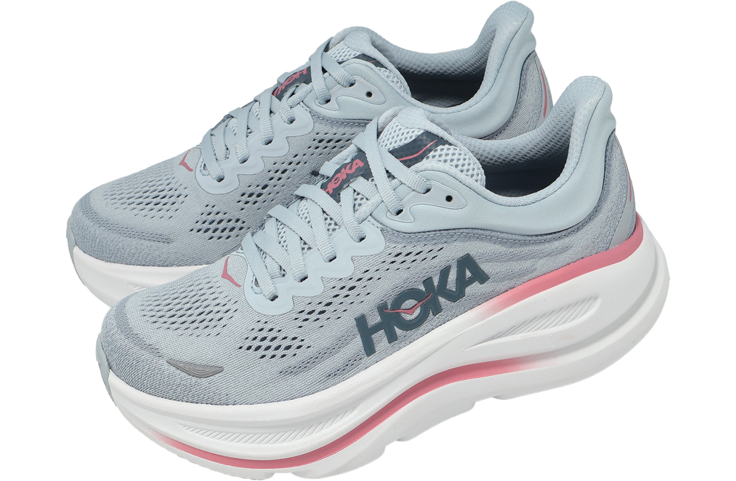 Hoka Bondi 9 D Wide WMNS Mineral Blue / Washed Blue