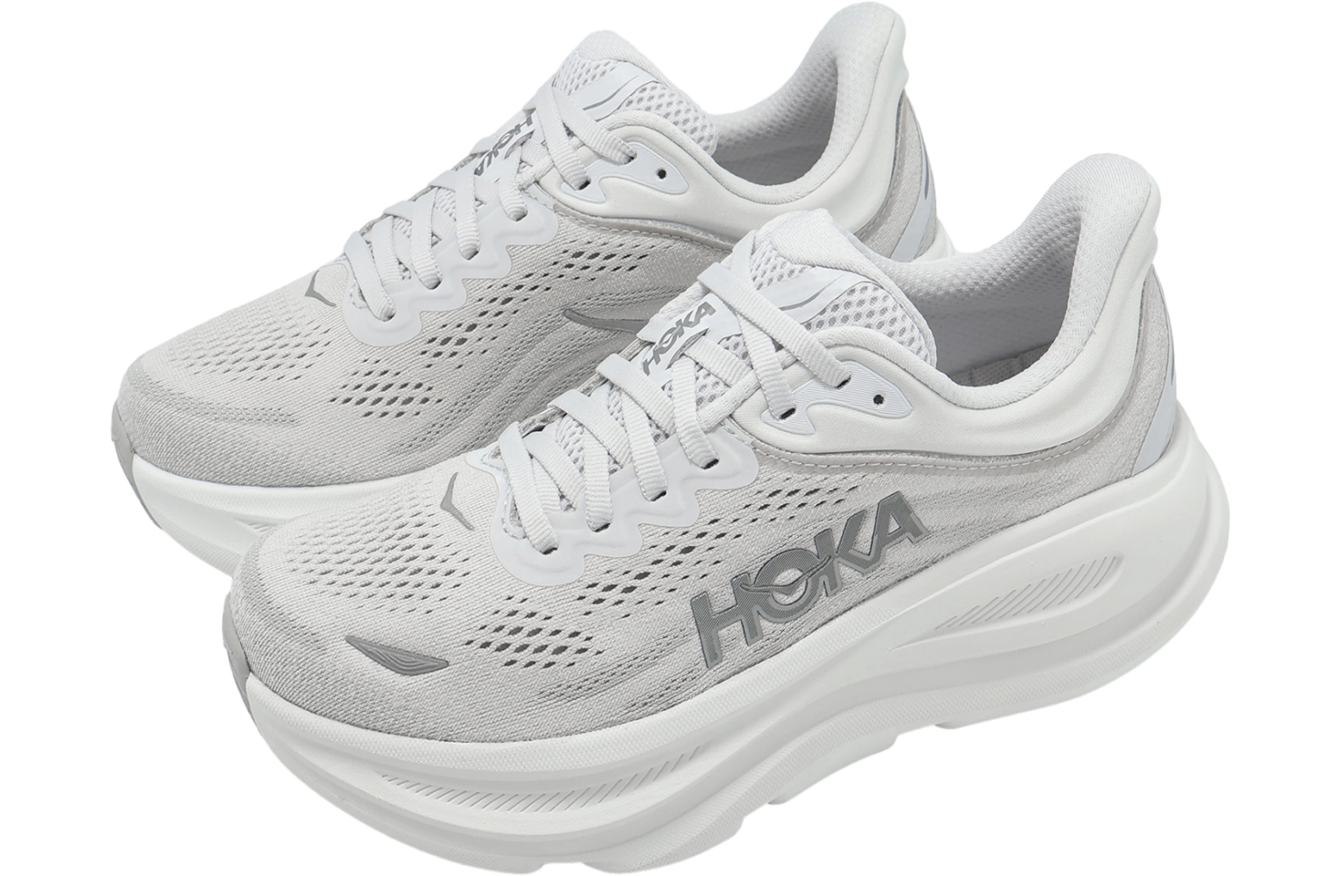 Hoka Bondi 9 D Wide WMNS Stardust / Silver - Jan 2025