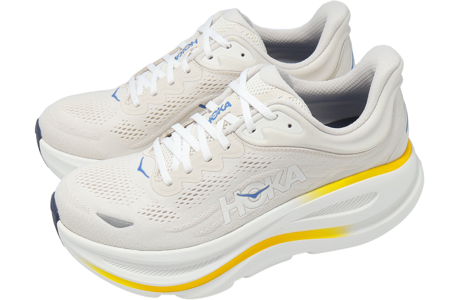 Hoka Bondi 9 White / Grout