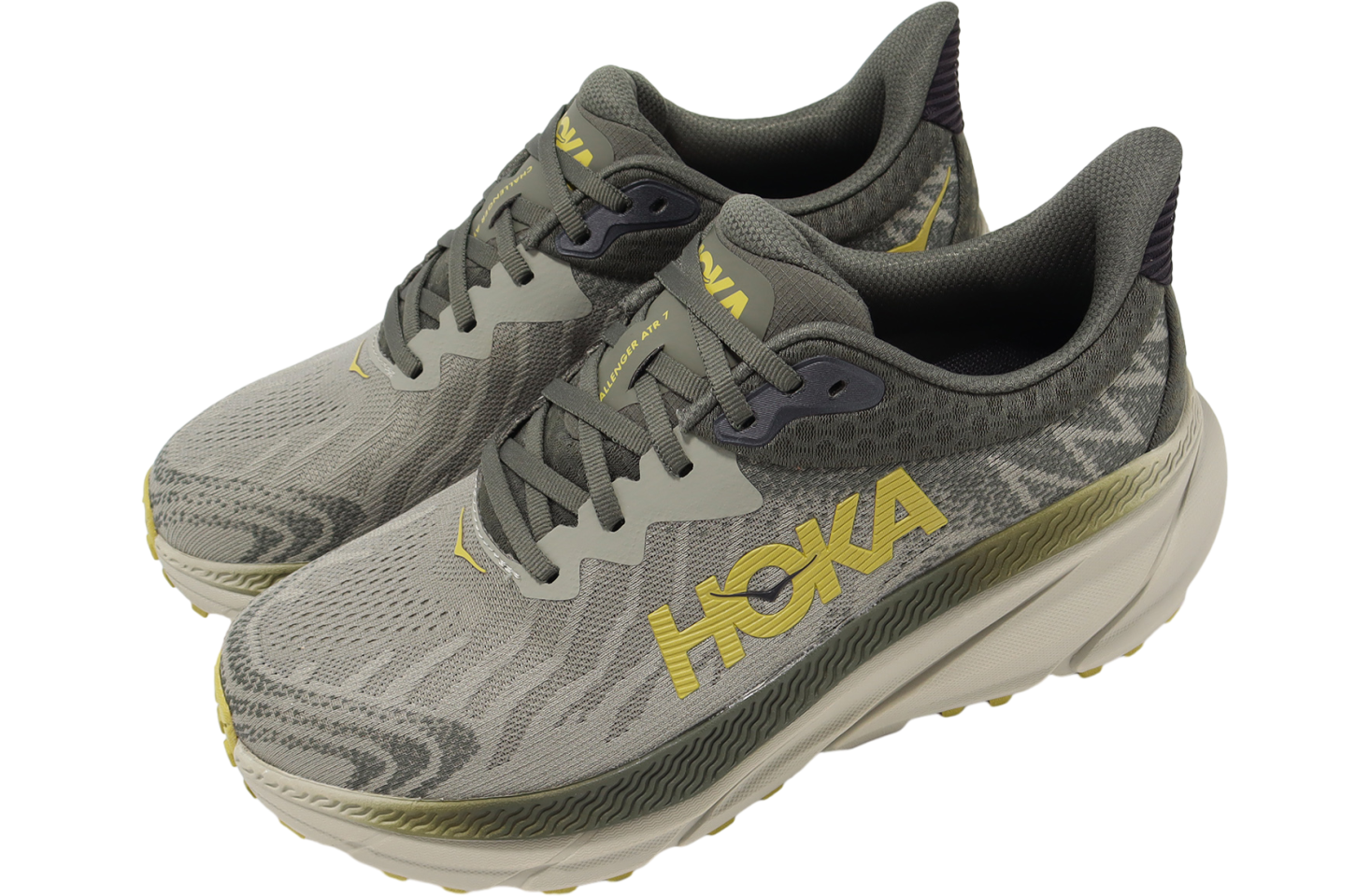 Hoka Challenger 7 2E Wide Olive Haze