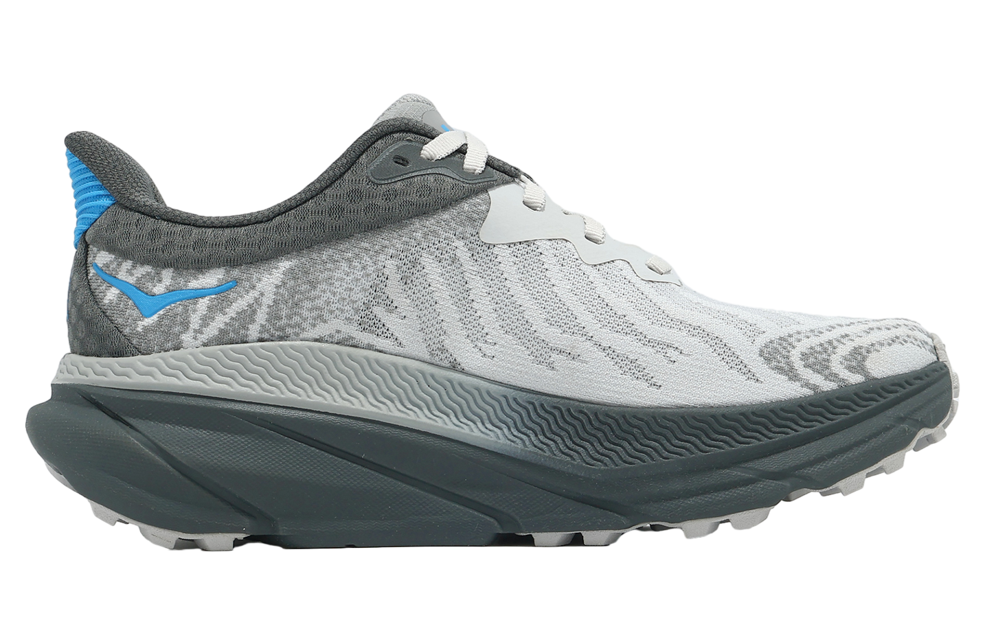 Hoka Challenger ATR 7 2E Wide Grey / Blue