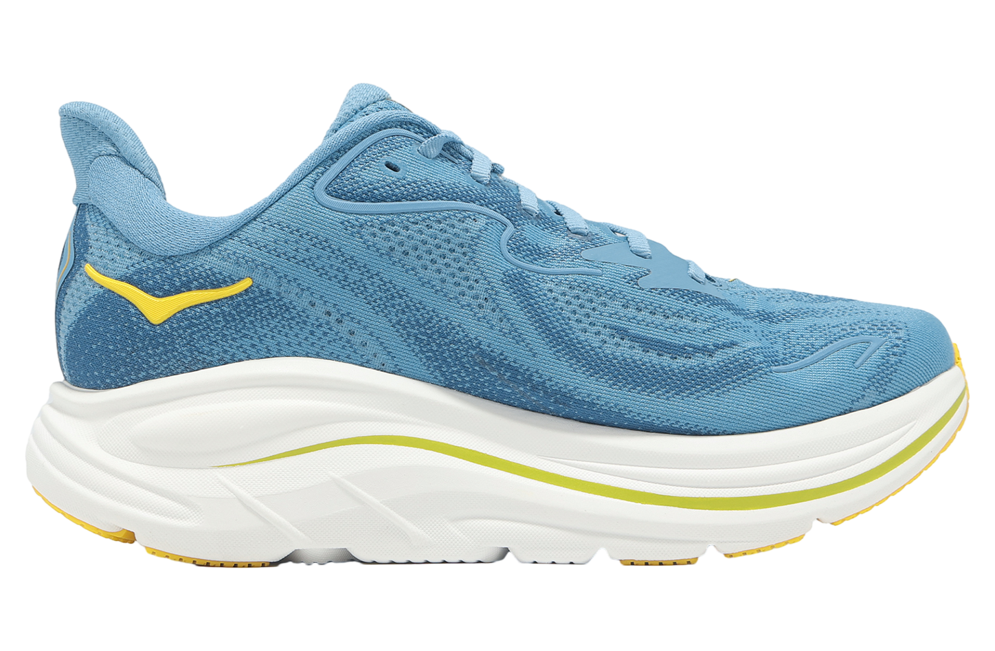 Hoka Clifton 10 2E Wide Alpine Blue / Fog Night