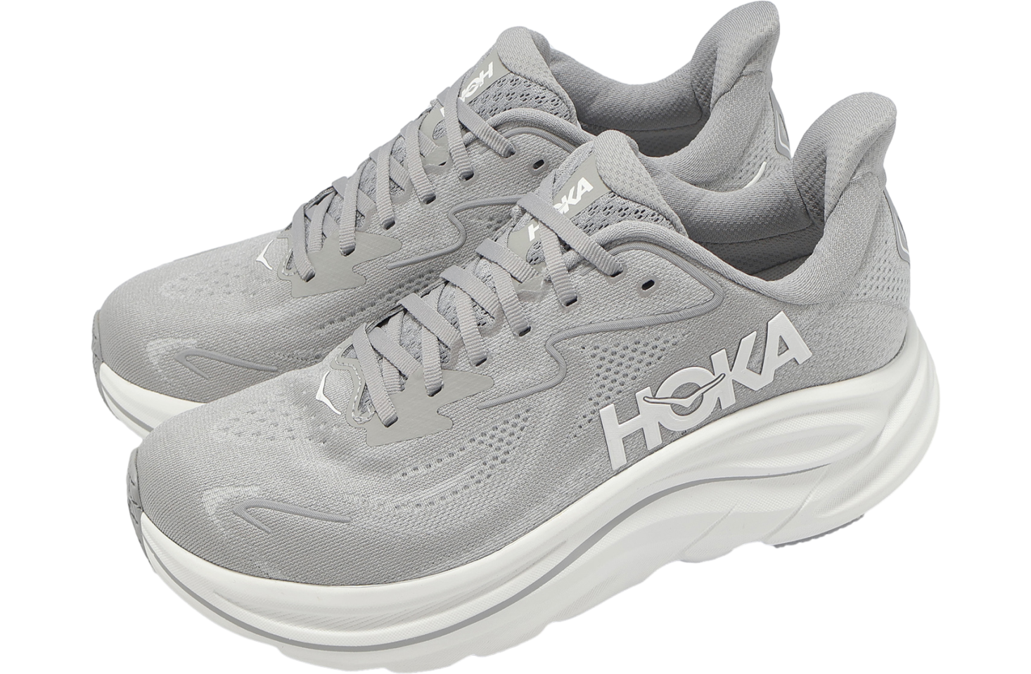 Hoka Clifton 10 2E Wide Stellar Grey / Stardust - Apr 2025