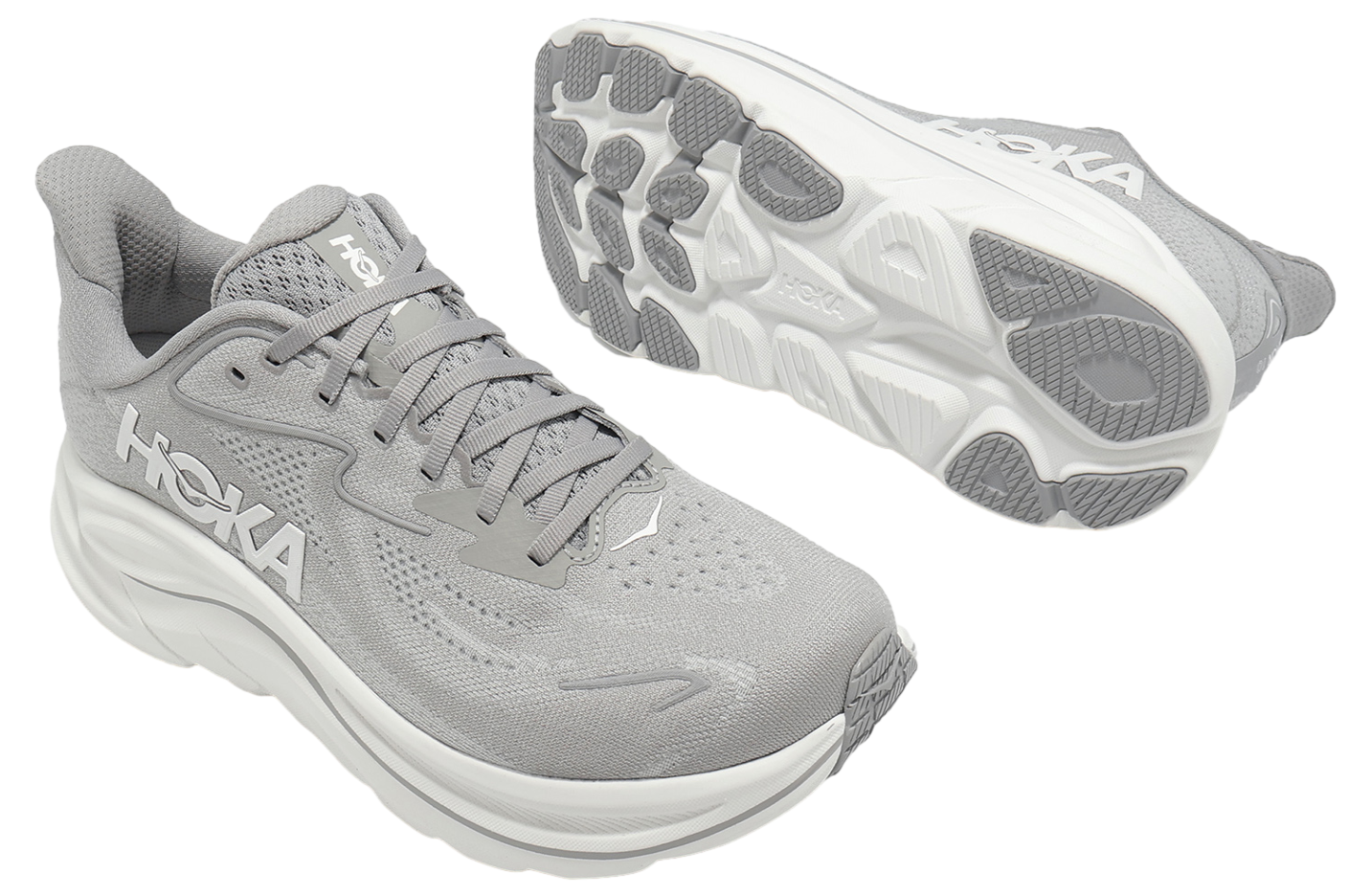 Hoka Clifton 10 4E X-Wide Stellar Grey / Stardust - Apr 2025