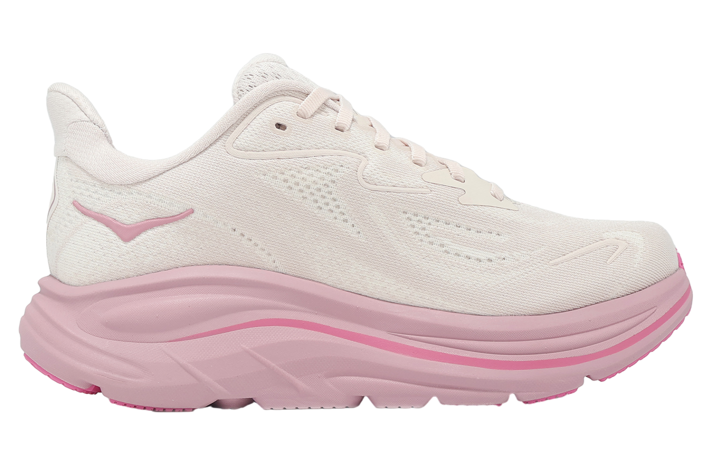 Hoka Clifton 10 D Wide WMNS Rose Cream / Dried Rose