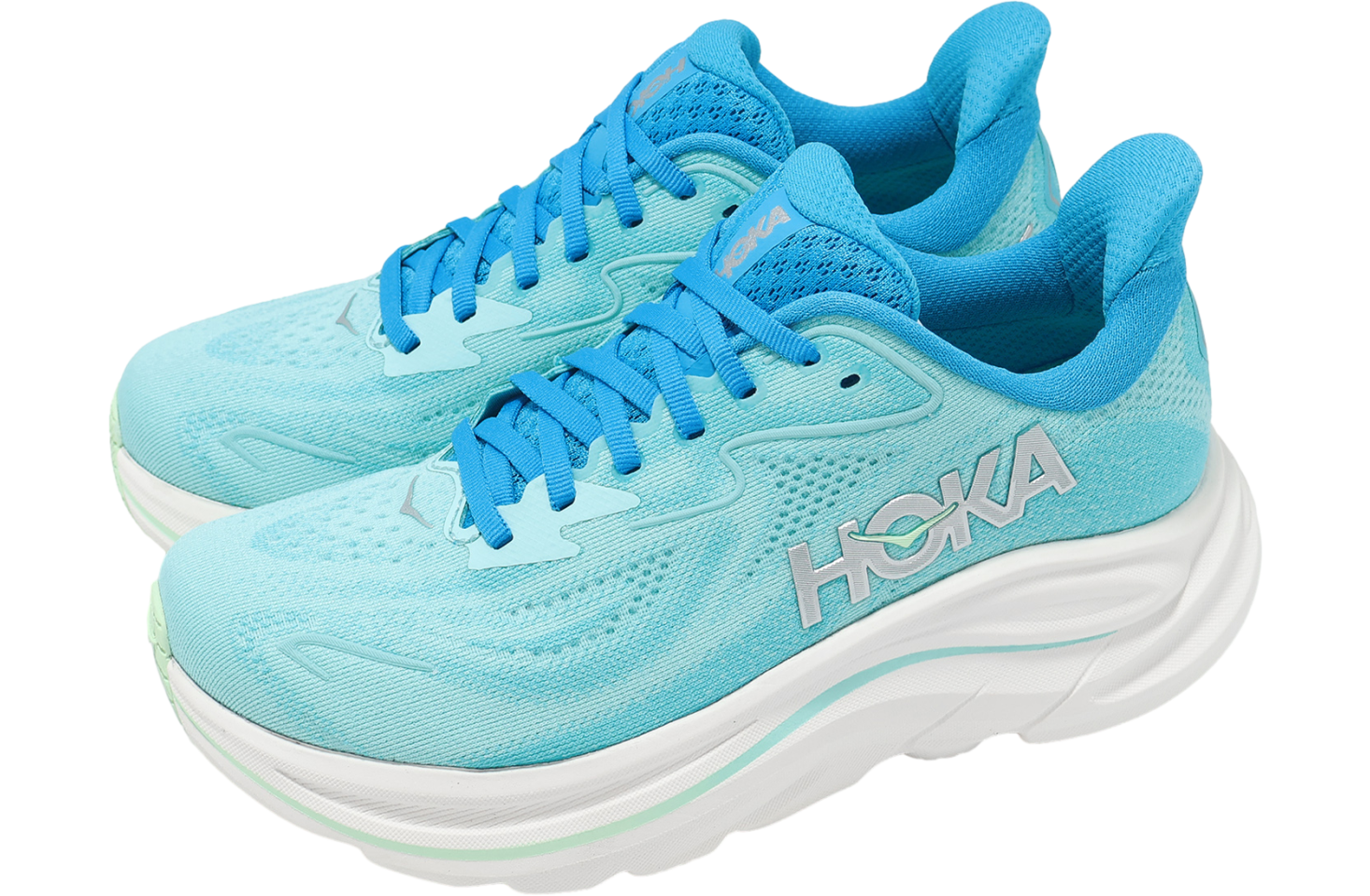 Hoka Clifton 10 D Wide WMNS Skyward Blue / Cielo Blue