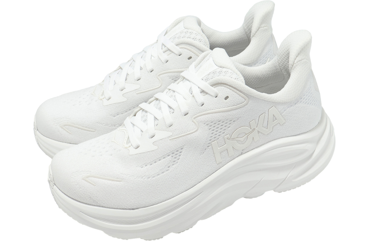 Hoka Clifton 10 D Wide WMNS White