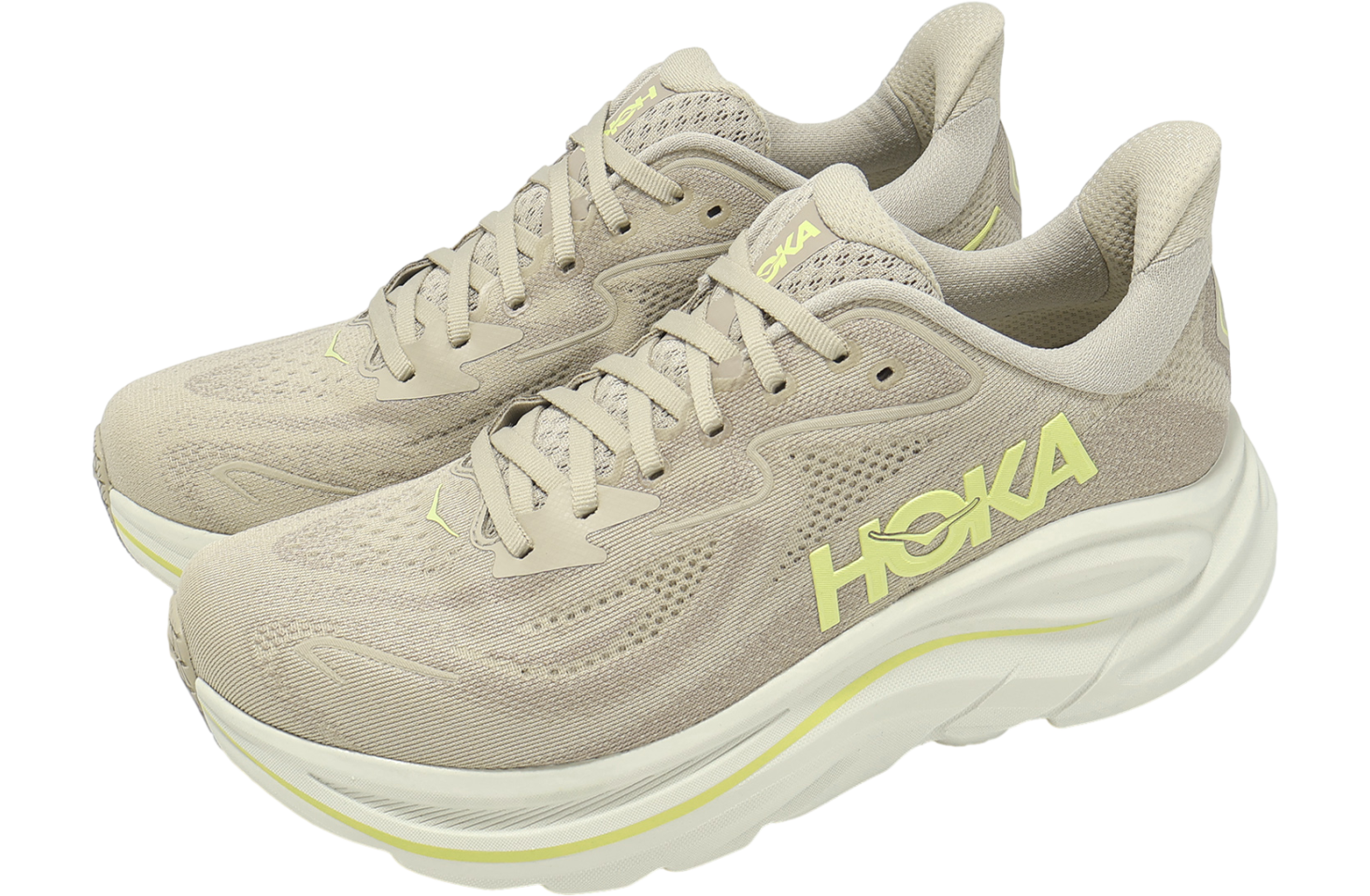 Hoka Clifton 10 Raw Linen / Stone