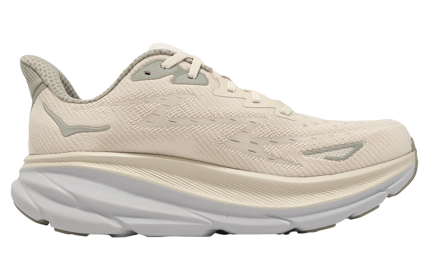 Hoka Clifton 9 2E Wide Oat Milk / Barley