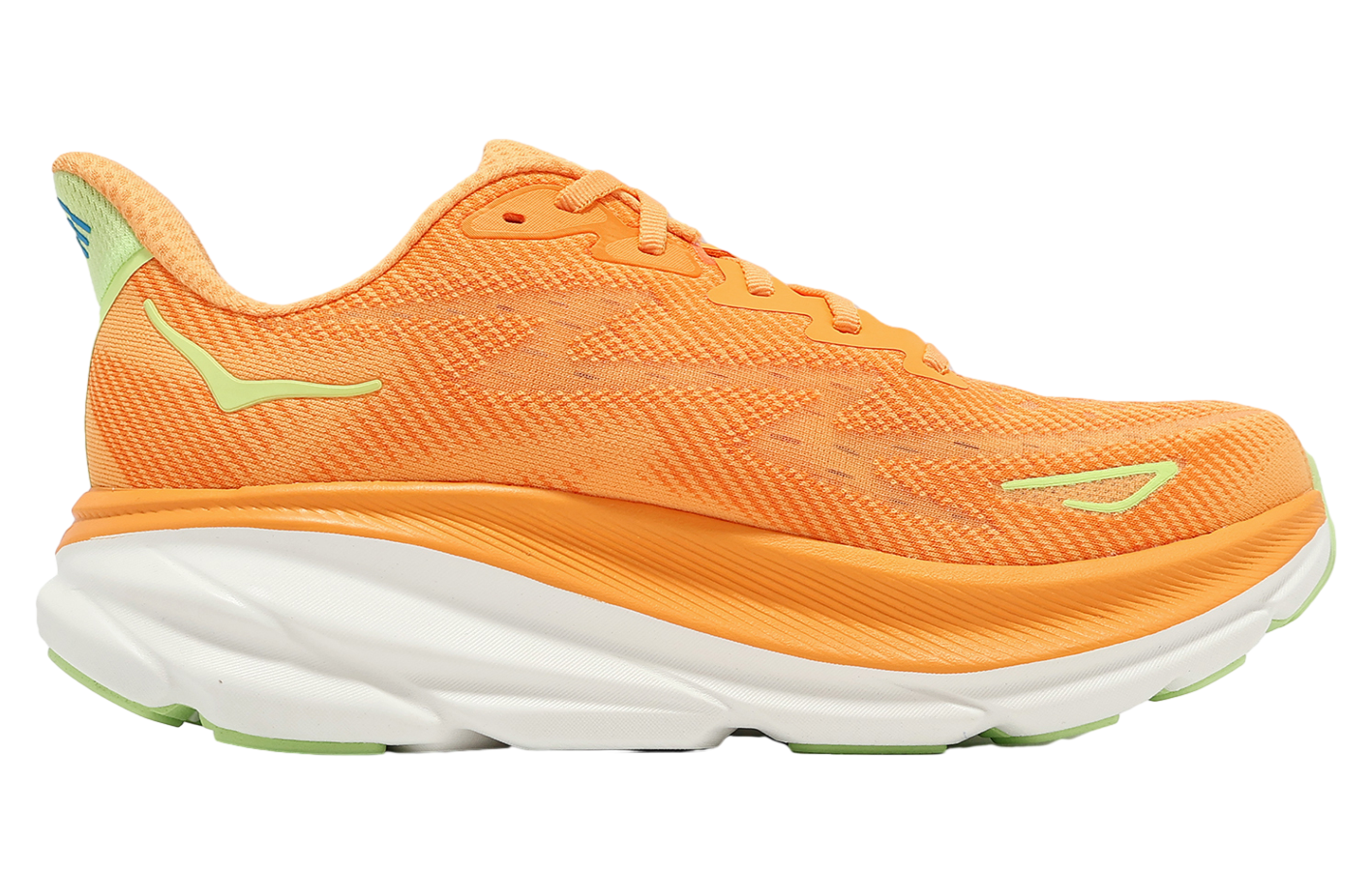 Hoka Clifton 9 2E Wide Solar Flare / Lettuce