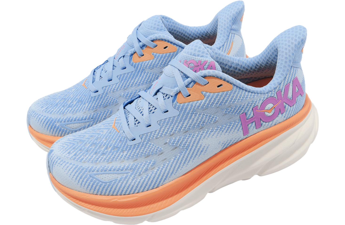 Hoka Clifton 9 D Wide WMNS Airy Blue / Ice Water