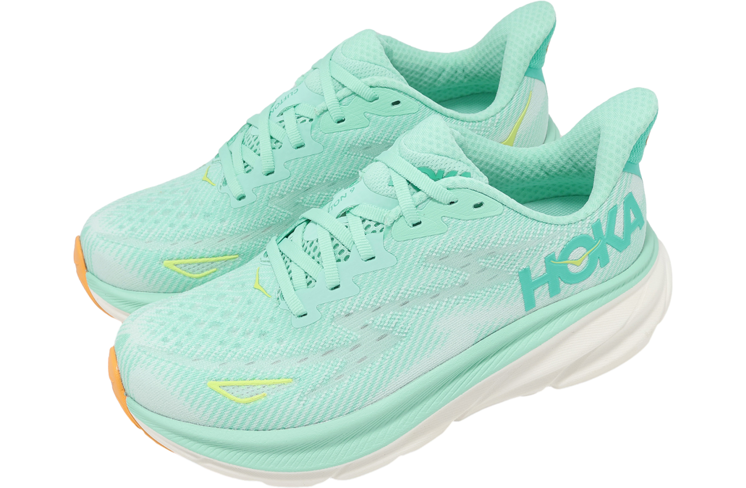 Hoka Clifton 9 D Wide WMNS Aqua Green / Aqua - Sep 2024