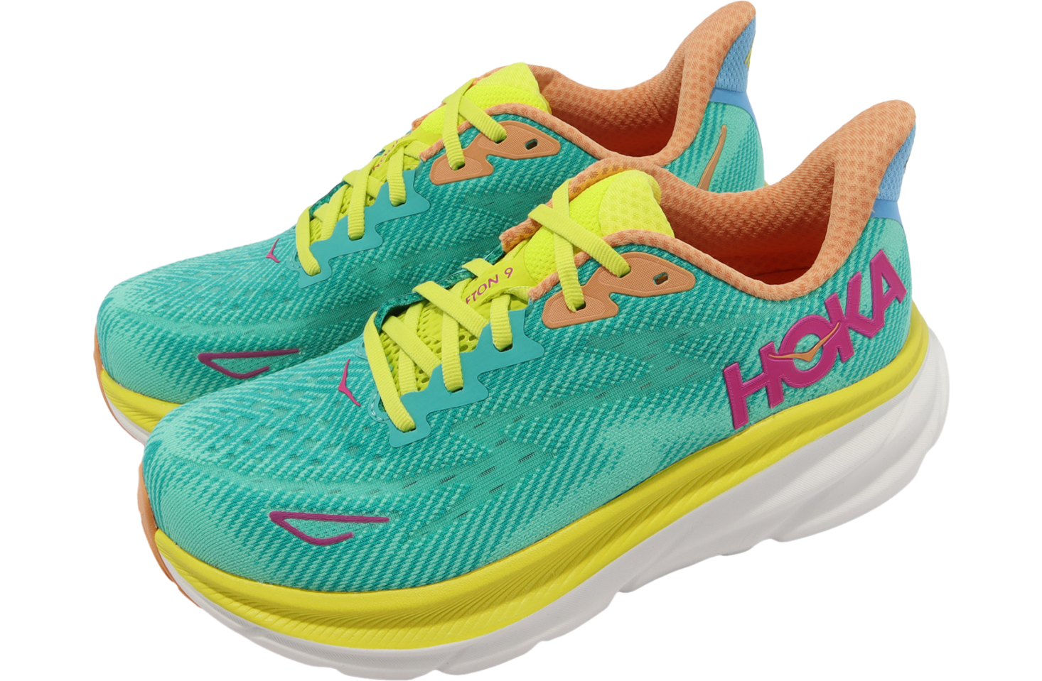 Hoka Clifton 9 D Wide WMNS Ceramic / Evening Primrose