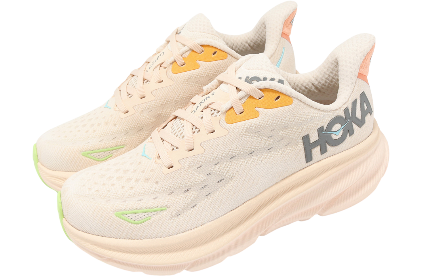 Hoka Clifton 9 D Wide WMNS Vanilla / Astral