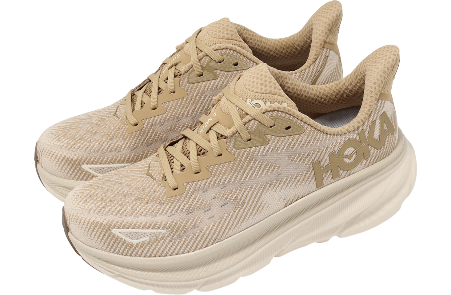 Hoka Clifton 9 Wheat / Shifting Sand