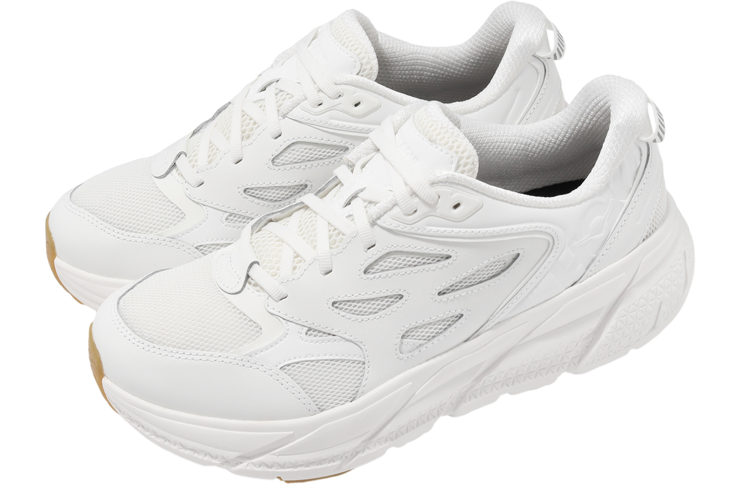 Hoka Clifton L Athletics White