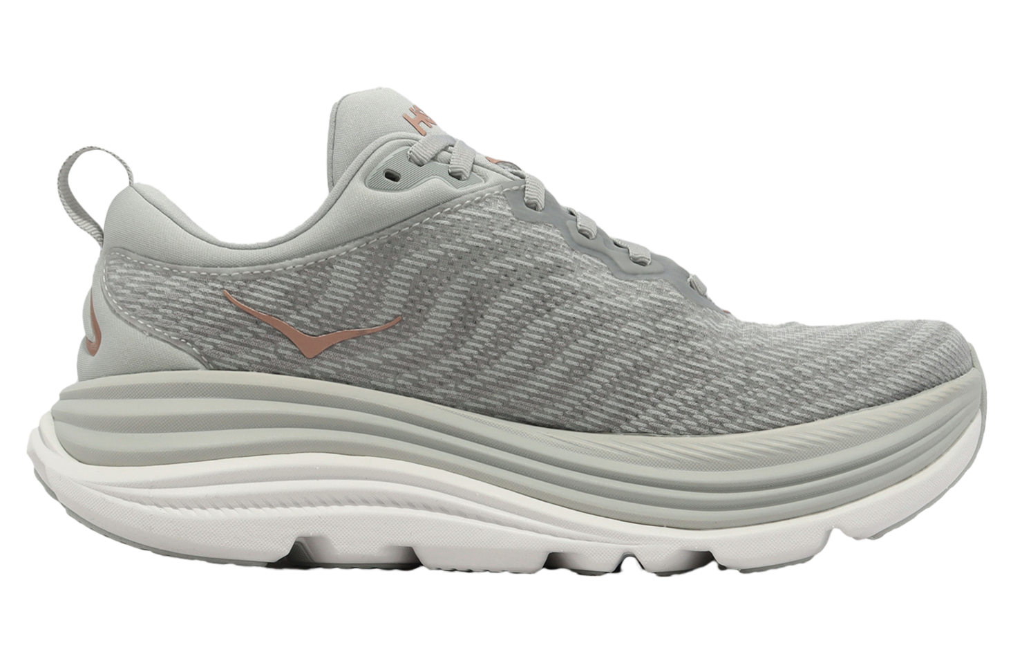Hoka Gaviota 5 D Wide WMNS Mist Gray / Rose Gold