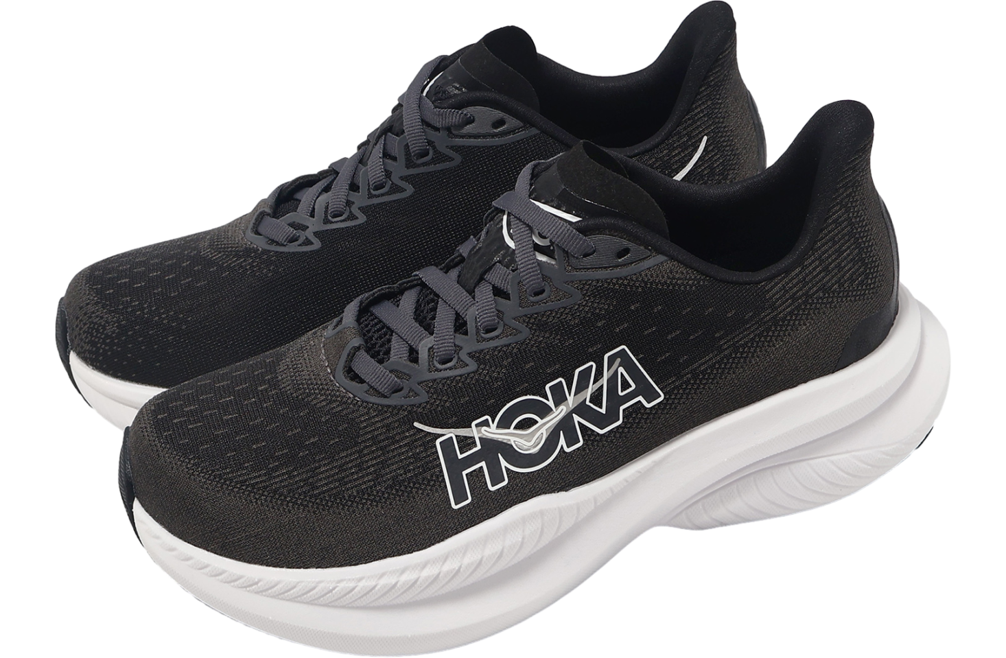 Hoka Mach 6 D Wide WMNS Black / White