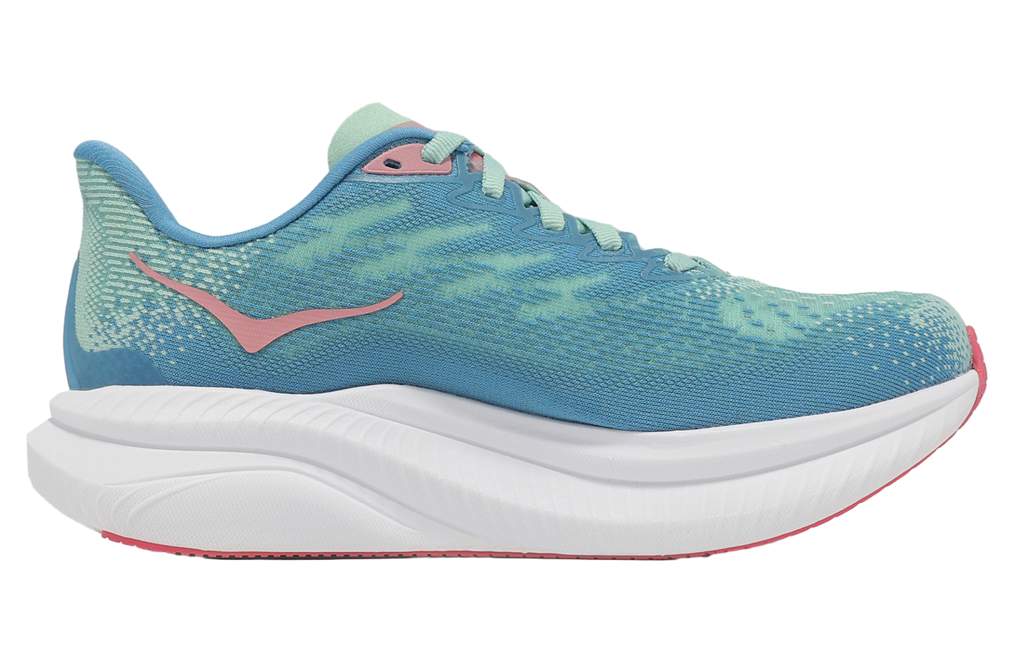 Hoka Mach 6 D Wide WMNS Jadeite / Alpine Blu