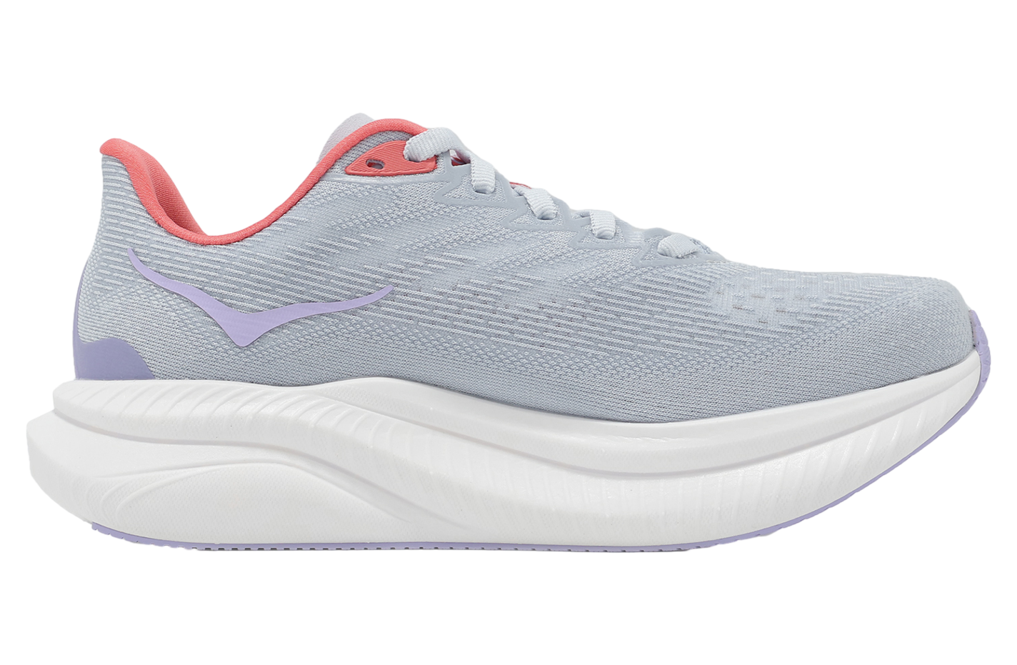 Hoka Mach 6 D Wide WMNS Sunset Blue / Seagull Gray