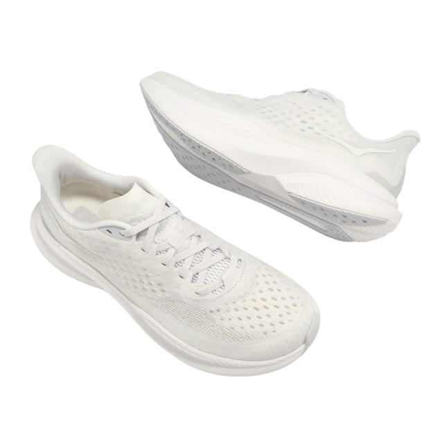 Hoka Mach 6 LA White