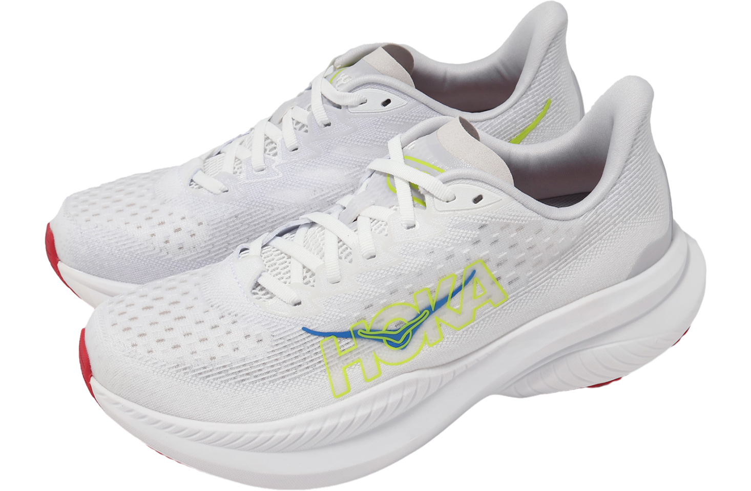 Hoka Mach 6 White / Nimbus Cloud
