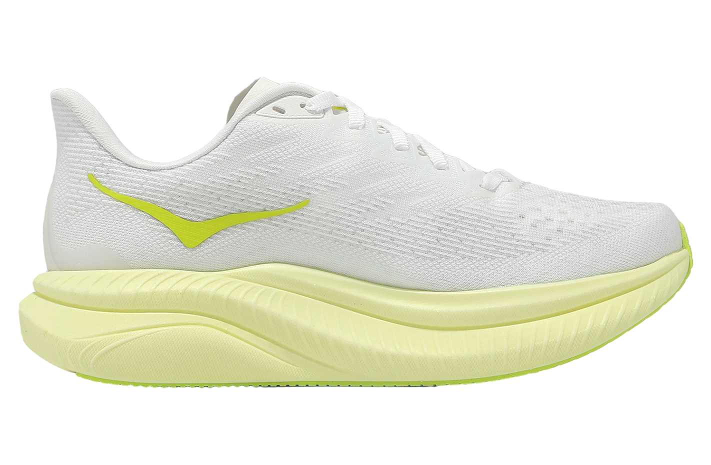 Hoka Mach 6 WMNS White / Neon