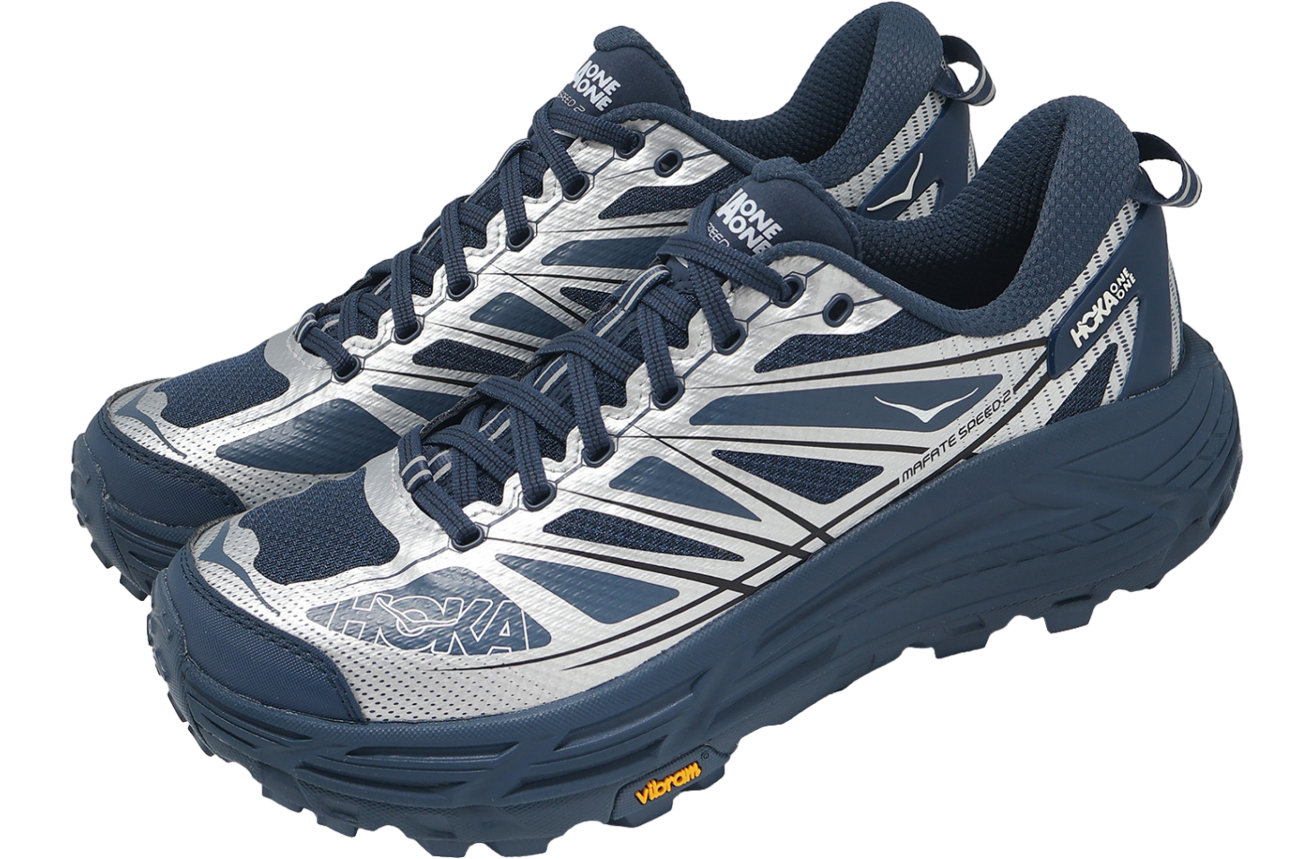 Hoka Mafate Speed 2 Varsity Navy / Silver