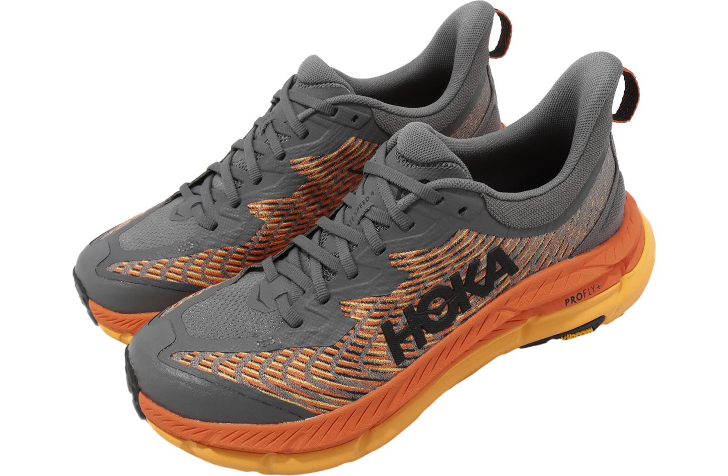 ☆HOKA☆ Men's Maphat Speed 4 Orange Black 1129930CKBC 11299 Mafate Speed 4 Trail Running Shoe | HOKA®