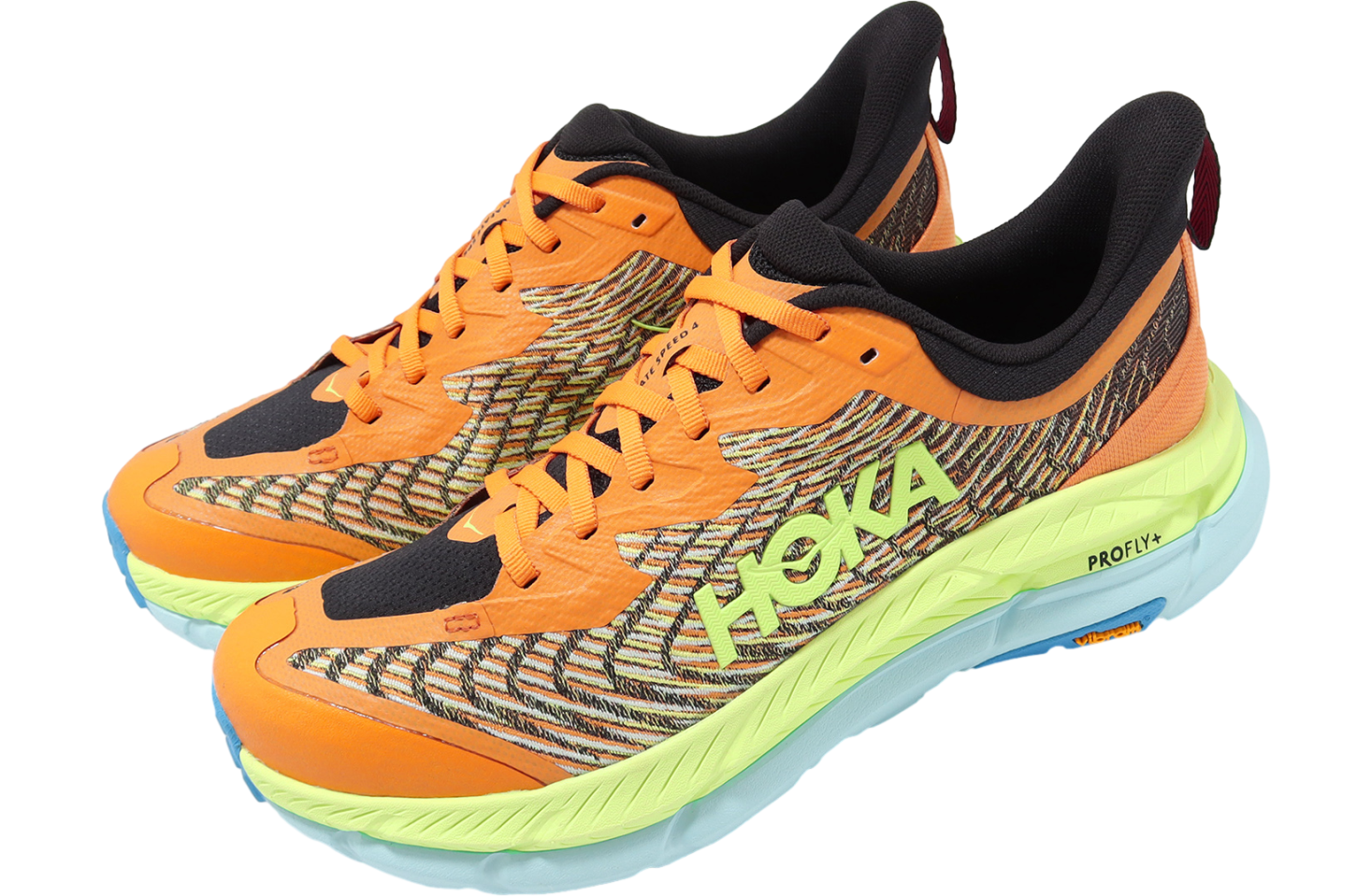 Hoka Mafate Speed 4 Orange / Grau