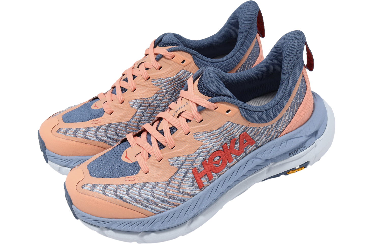 Hoka Mafate Speed 4 WMNS Papaya / Real Teal