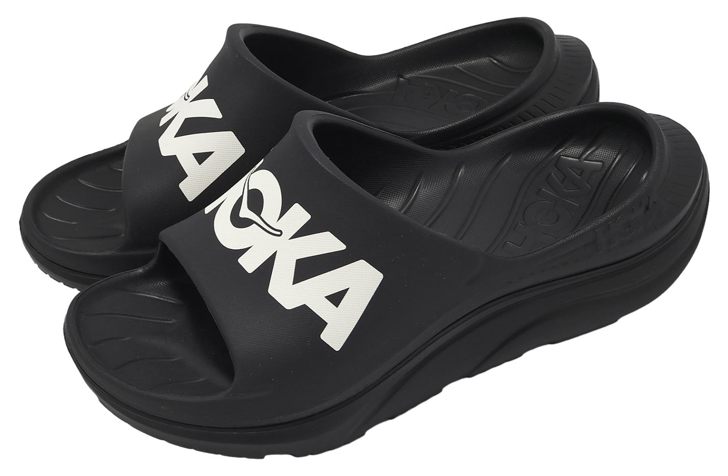 Hoka Ora Athletic Slide Black / White