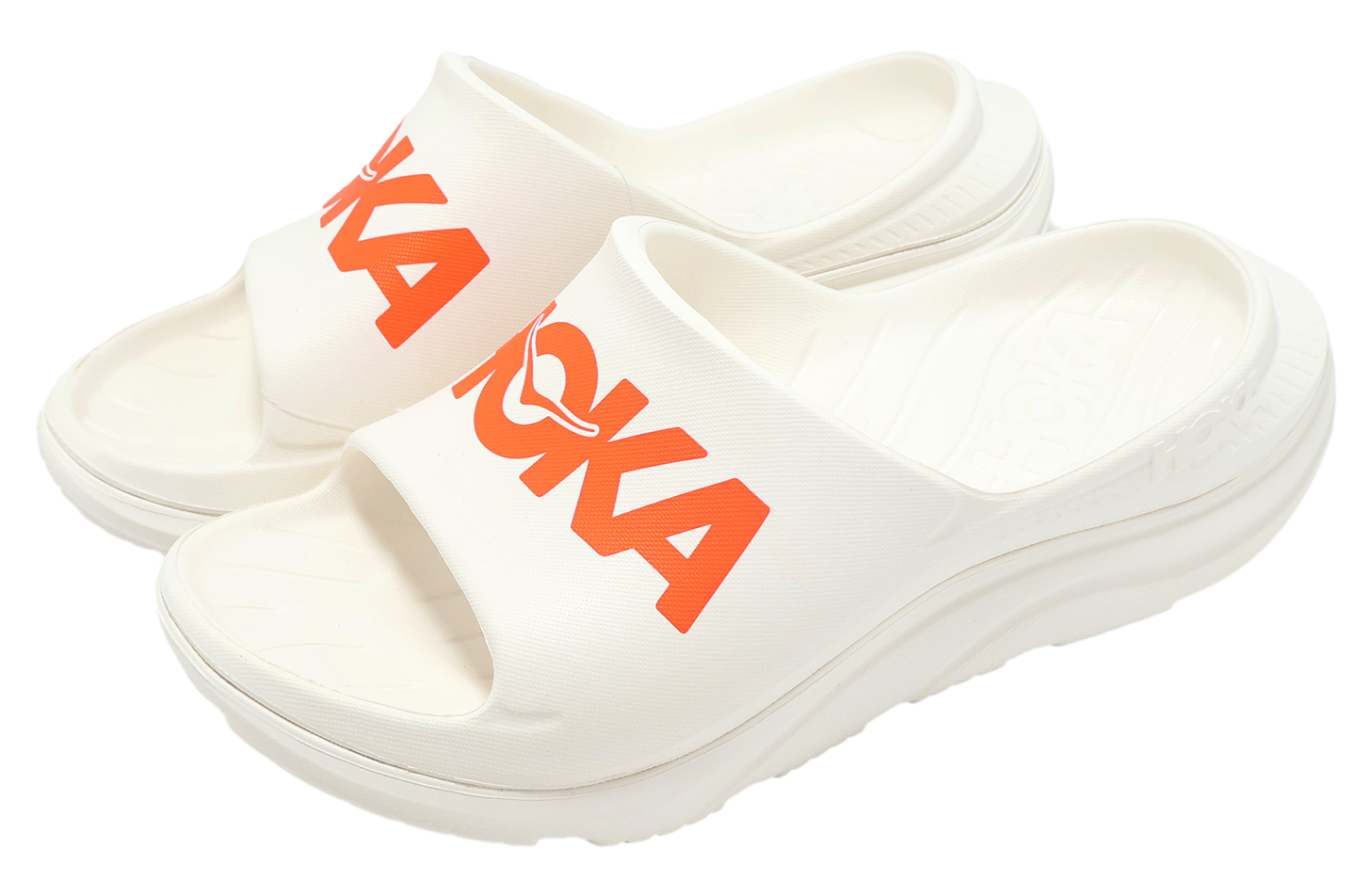 ★HOKA★Ora Athletic Slides (男女兼用)★Frost Lava Hoka Ora Athletic Slide | Mens and Womens Sports Thongs and