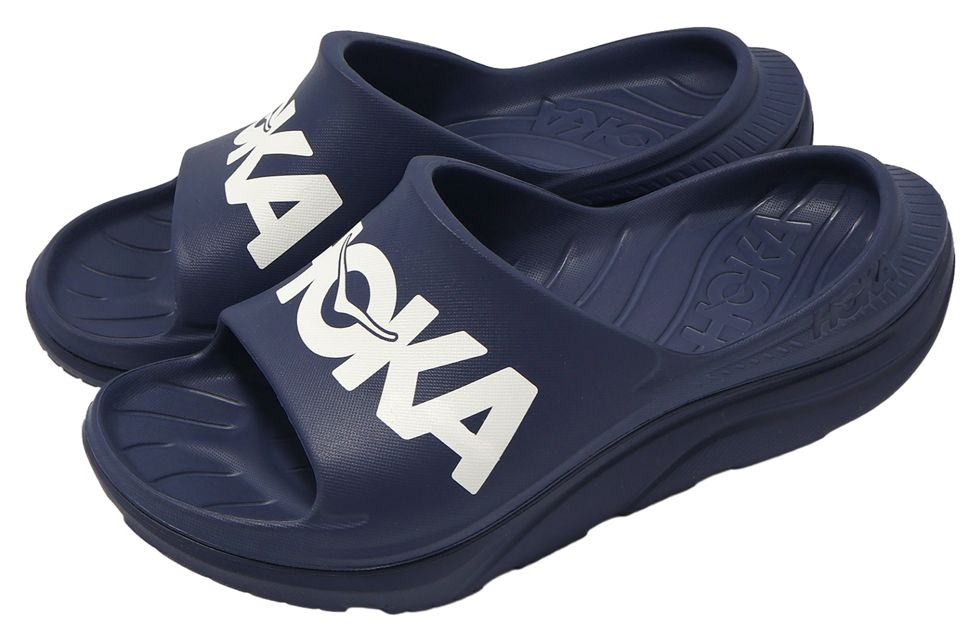 Hoka Ora Athletic Slide Navy / White