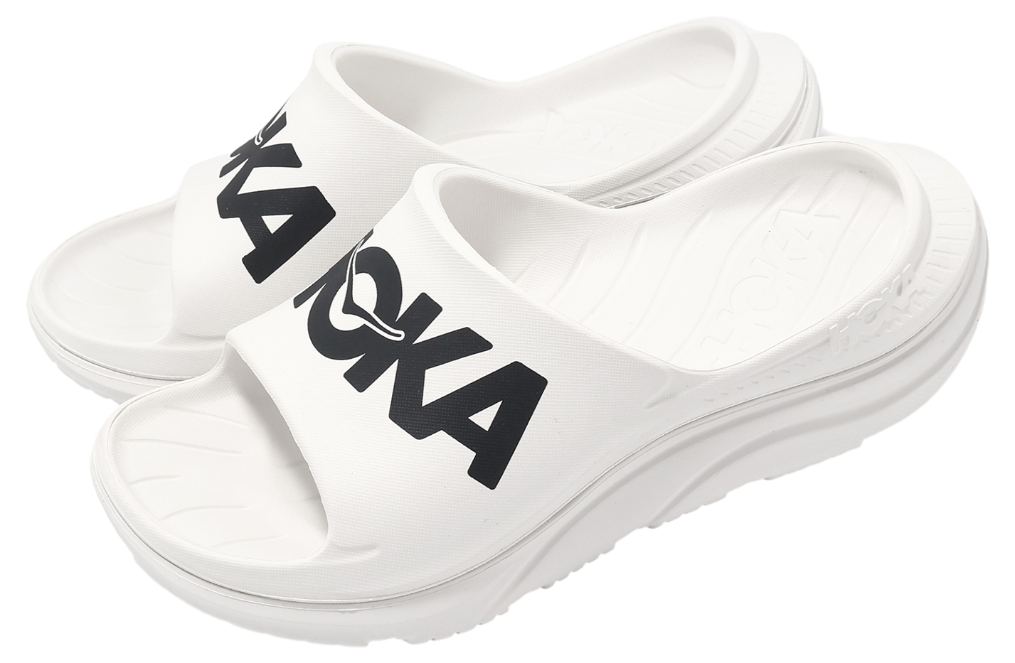 Hoka Ora Athletic Slide White / Black