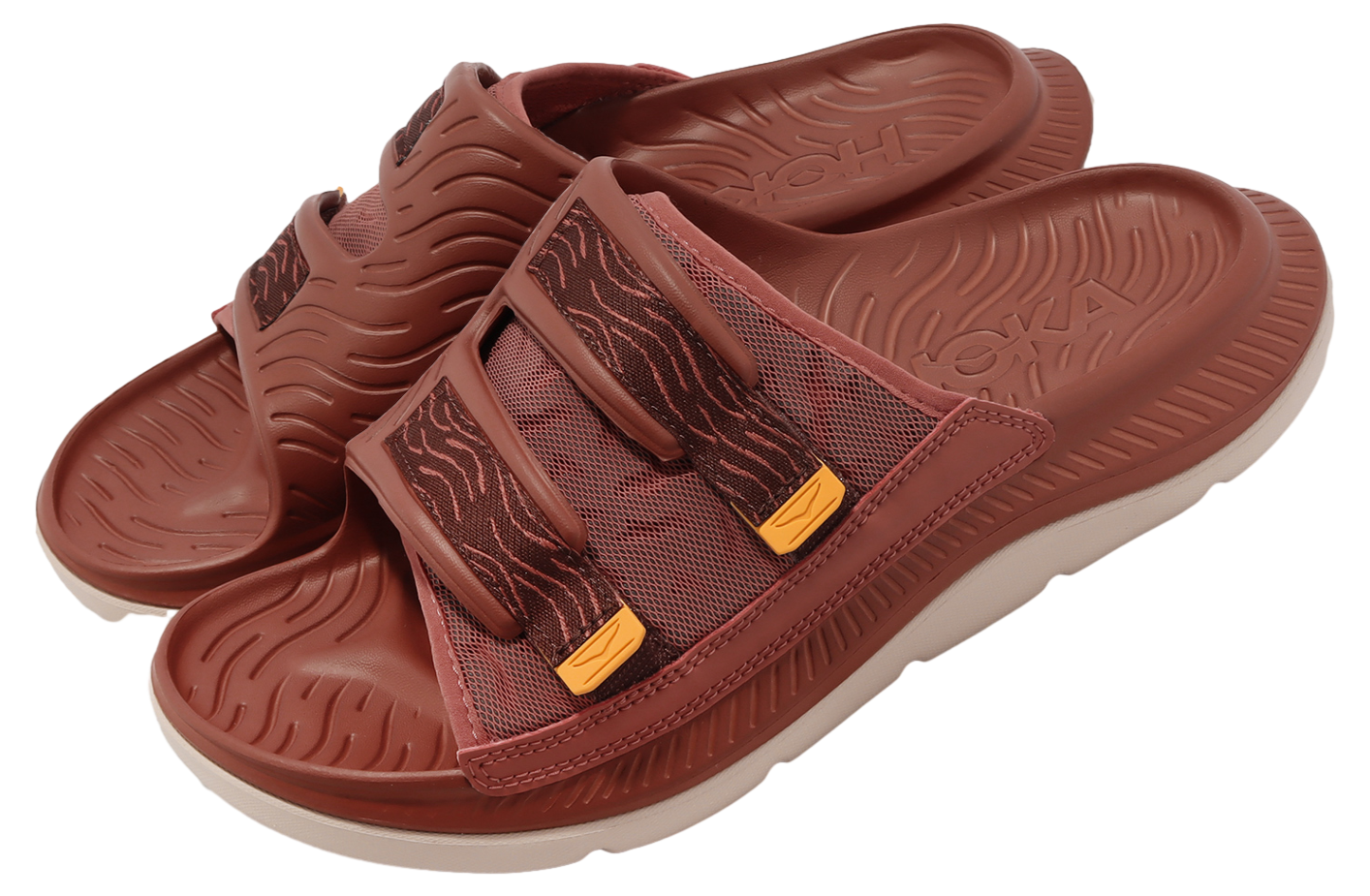 Hoka Ora Luxe Hot Sauce / Peach Whip