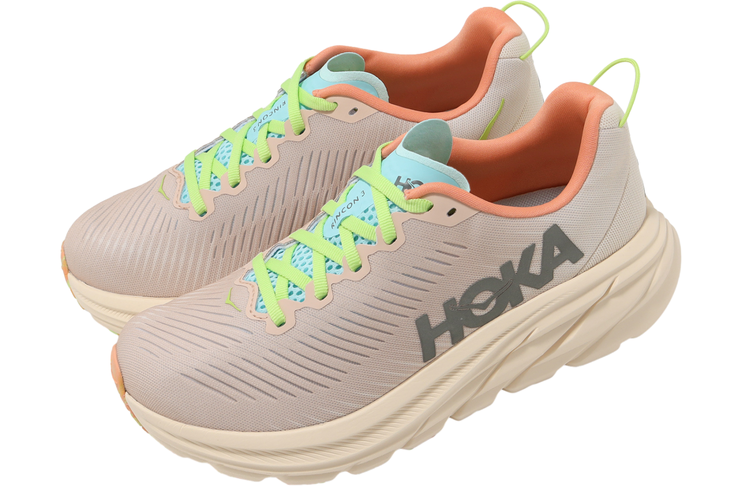 Hoka Rincon 3 D Wide WMNS Cream White / Vanilla White