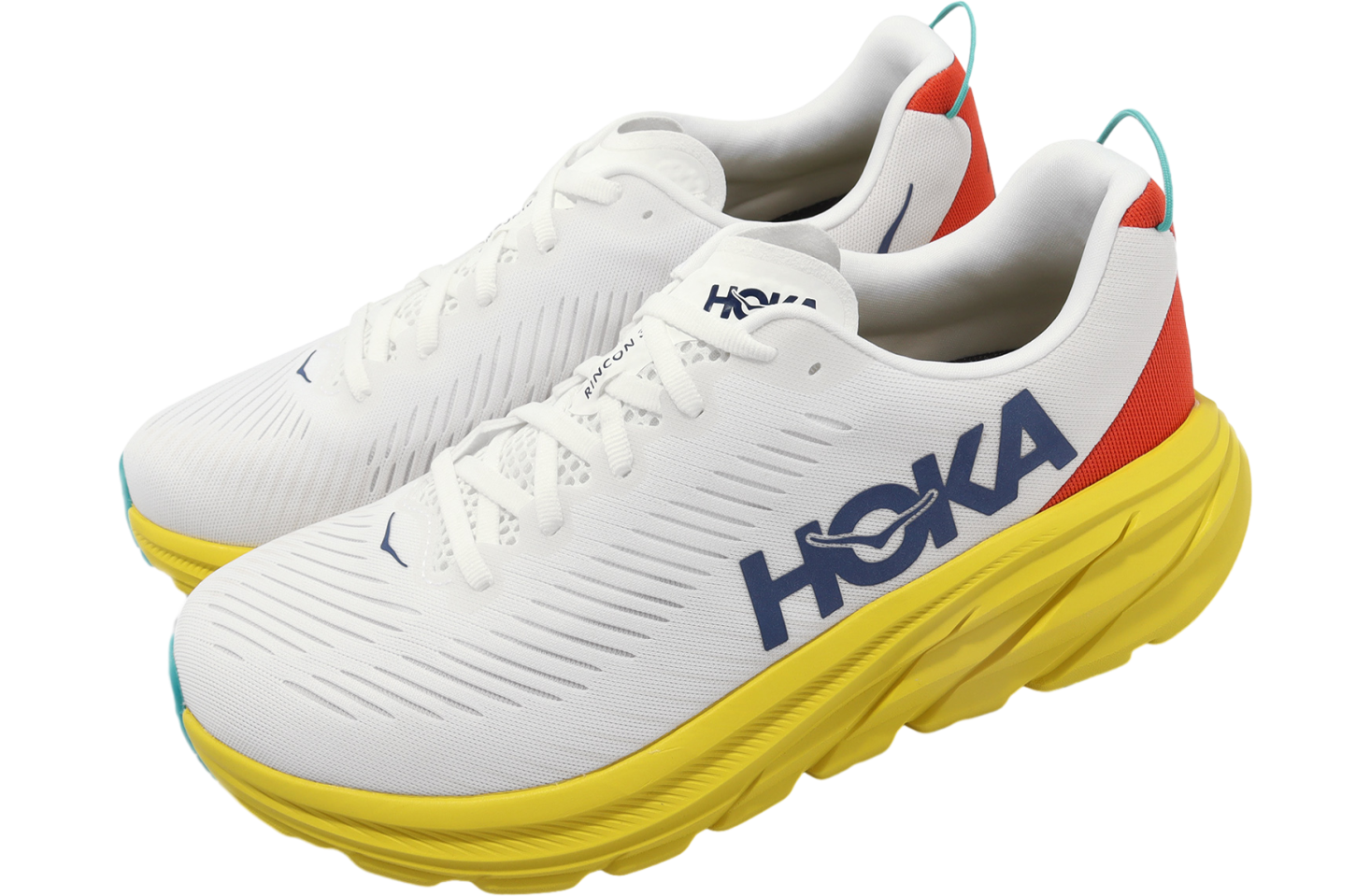Hoka Rincon 3 White / Yellow