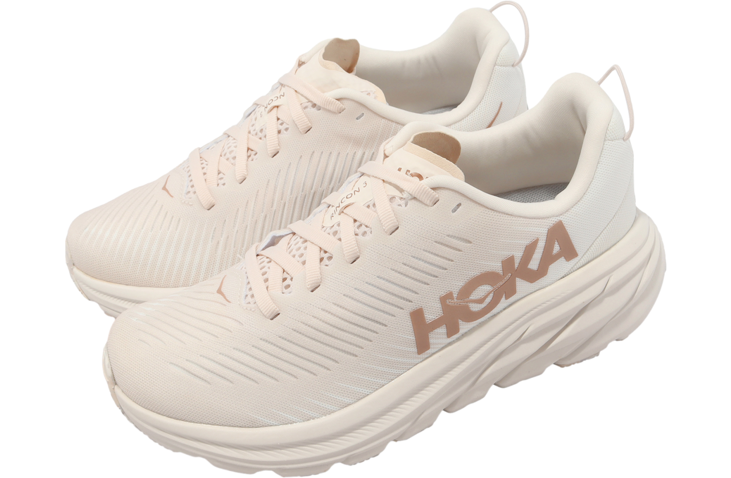 Hoka Rincon 3 WMNS Eggnog / Rose Gold